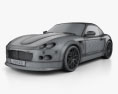 Bufori CS 2012 3d model wire render