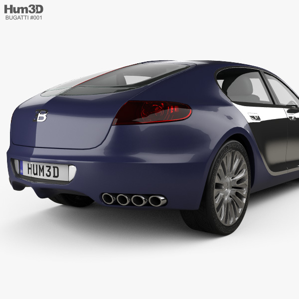 Bugatti 16C Galibier 2010 3D model - Vehicles on Hum3D