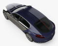 Bugatti 16C Galibier 2010 3D-Modell Draufsicht