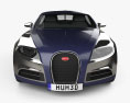 Bugatti 16C Galibier 2010 3D模型 正面图