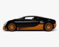 Bugatti Veyron Grand-Sport World-Record-Edition 2011 3D 모델  side view