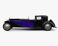 Bugatti Royale (Type 41) 1927 3D模型 侧视图