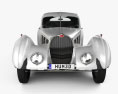 Bugatti Type 57SC Atlantic 1936 Modello 3D vista frontale