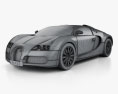Bugatti Veyron 2011 Modelo 3D wire render