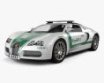 Bugatti Veyron 경찰 Dubai 2015 3D 모델 