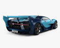 Bugatti Vision Gran Turismo 2017 3Dモデル 後ろ姿
