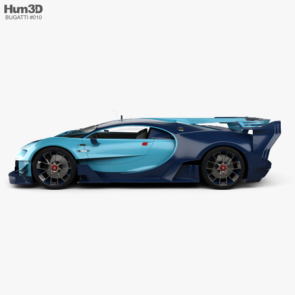 Bugatti Vision Gran Turismo 17 3d Model Vehicles On Hum3d