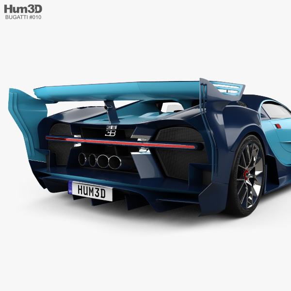 Bugatti Vision Gran Turismo 17 3d Model Vehicles On Hum3d