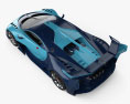 Bugatti Vision Gran Turismo 2017 3Dモデル top view