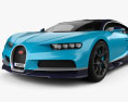 Bugatti Chiron 2020 3Dモデル