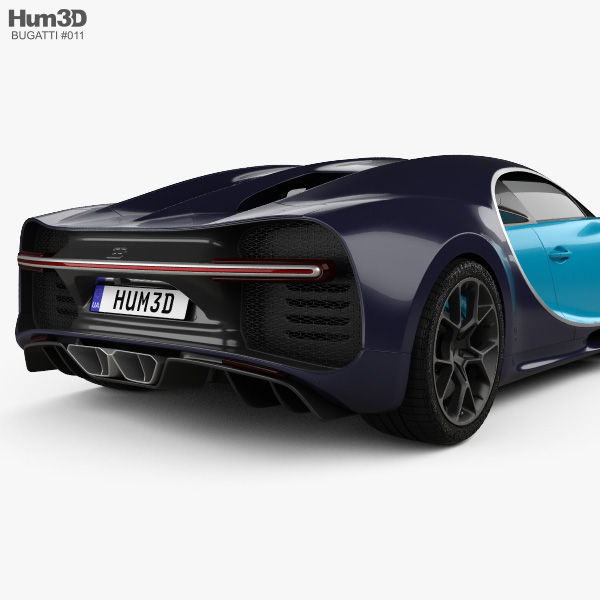 Bugatti chiron 3d model