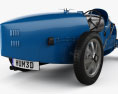 Bugatti Type 35 con interni 1924 Modello 3D
