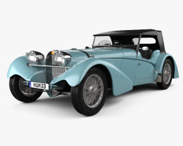 Bugatti 57SC Sports Tourer 1937 Modello 3D