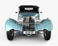 Bugatti 57SC Sports Tourer 1937 Modèle 3d vue frontale