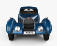 Bugatti Type 57SC Atlantic mit Innenraum 1936 3D-Modell Vorderansicht