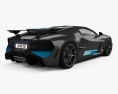 Bugatti Divo 2020 3D модель back view