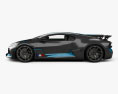 Bugatti Divo 2020 3D модель side view
