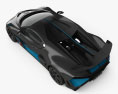 Bugatti Divo 2020 3D модель top view