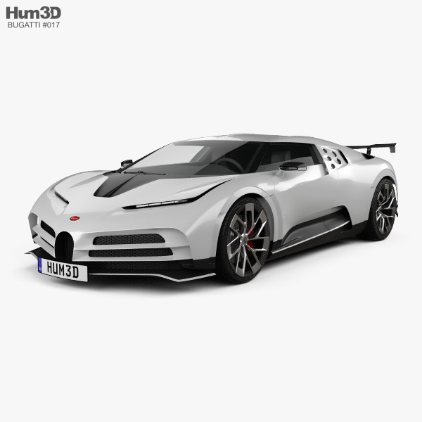 Bugatti Centodieci 2022 3D 모델 