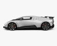 Bugatti Centodieci 2022 3D-Modell Seitenansicht