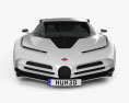 Bugatti Centodieci 2022 Modello 3D vista frontale