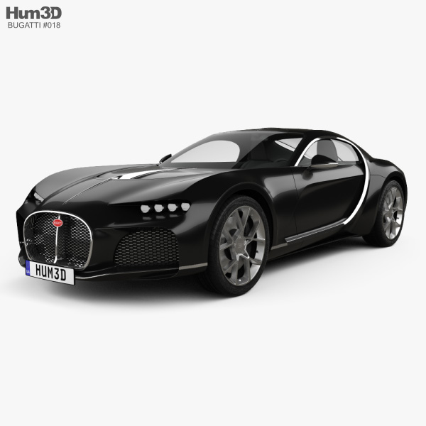 Bugatti Atlantic 2016 3D model