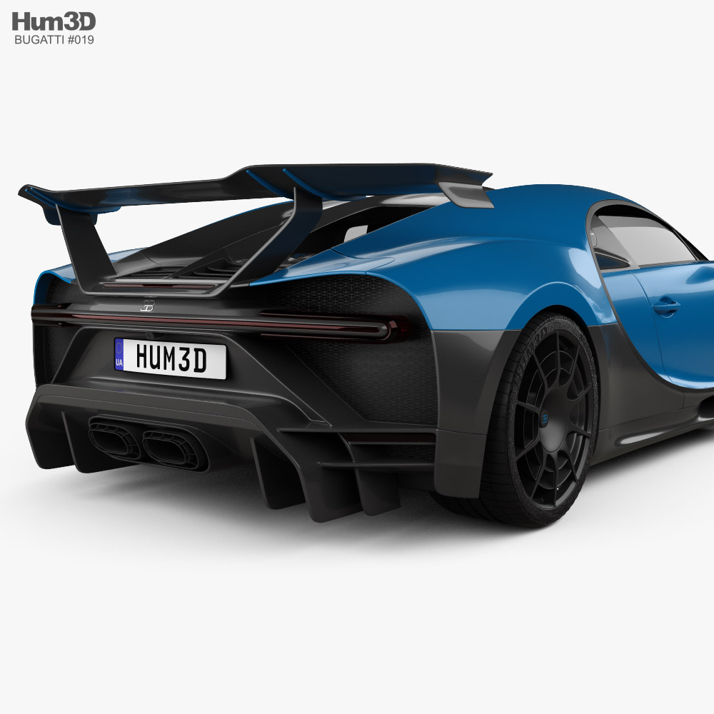 Bugatti Chiron Pur Sport 2022 3d Model Vehicles On Hum3d 3405