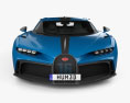 Bugatti Chiron Pur Sport 2022 Modèle 3d vue frontale