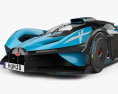 Bugatti Bolide 2022 3D 모델 