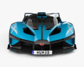 Bugatti Bolide 2022 3D模型 正面图