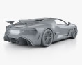 Bugatti Divo 인테리어 가 있는 2020 3D 모델 