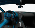 Bugatti Divo with HQ interior 2020 3d model dashboard