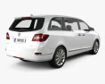 Buick GL8 2014 3D 모델  back view