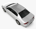 Buick Lucerne 2011 Modello 3D vista dall'alto