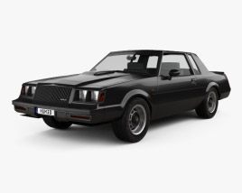 Buick Regal Grand National 1987 3D model