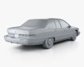 Buick Roadmaster 轿车 1991 3D模型