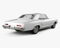 Buick Riviera 1963 3d model back view