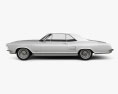 Buick Riviera 1963 3d model side view