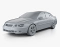 Buick Royaum 2006 3d model clay render
