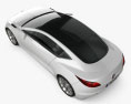 Buick Riviera 2007 3D-Modell Draufsicht