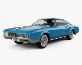 Buick Riviera 1966 3D model