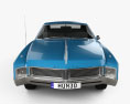 Buick Riviera 1966 3d model front view