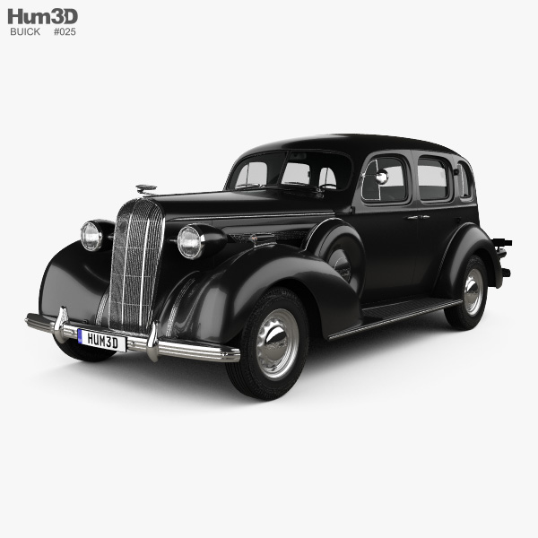 Buick Roadmaster 1936 3D model