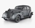 Buick Roadmaster 1936 Modèle 3d wire render