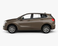 Buick Envision 2018 3d model side view
