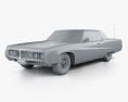 Buick Electra 225 Custom Sport Coupe 1969 3d model clay render