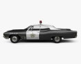 Buick Wildcat Police 1968 3d model side view