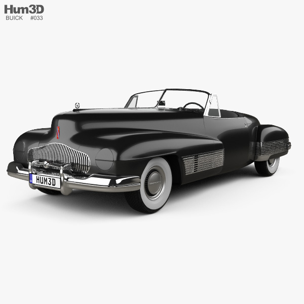 Buick Y-Job 1938 3D model