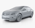 Buick LaCrosse (Allure) 2020 3d model clay render