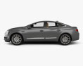Buick LaCrosse (Allure) з детальним інтер'єром 2020 3D модель side view